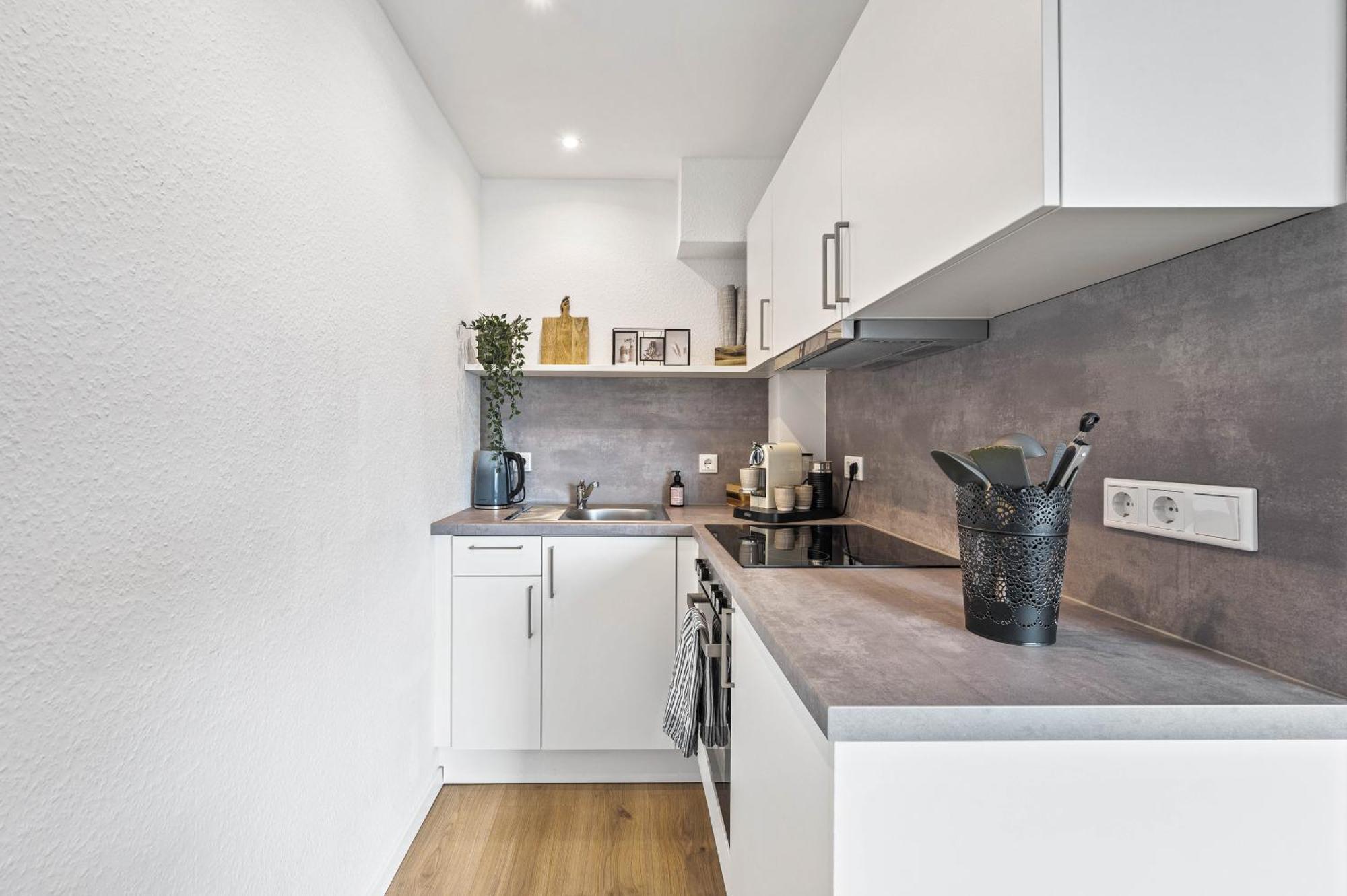 Ruhiges Und Zentrales Apartment In Huettenfeld 兰佩特海姆 外观 照片